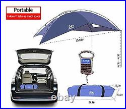 Versatility Teardrop Awning for SUV RVing Car Camping Trailer and Overlanding