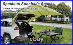 Versatility Teardrop Awning for SUV Rving, Car Camping, Easy-Out Self Standing Roo