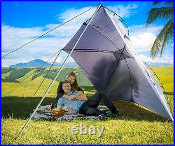 Versatility Teardrop Awning for SUV Rving, Car Camping, Trailer and Overlanding