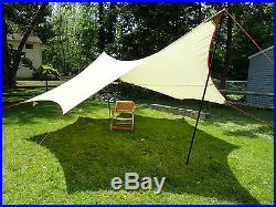 Vintage Moss tent / MSR OUTFITTER Wing canopy COMPLETE iN GREAT SHAPE