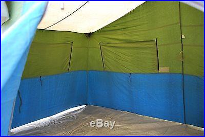 Vintage canvas cabin tent by sears
