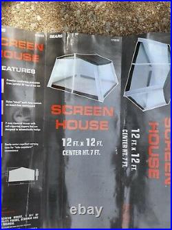 Vtg Sears Screen House 12 Ft X 12 Ft Part Number 6 70033