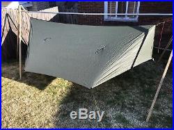 Warbonnet Mountainfly Hammock Rain Tarp 30D Evergreen Lightly Used Mountain Fly