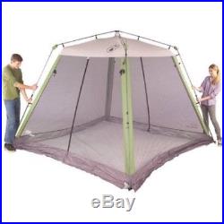 Waterproof Camping Tent Coleman 10'x10' Instant Canopy Screen House Beach Hiking