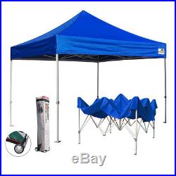 Waterproof Ez Pop Up Canopy 10 x 10 Commercial Outdoor Instant Patio Party Tent