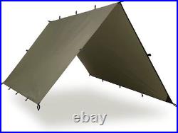 Waterproof Heavy Duty Nylon Bushcraft Survival Shelter 13 x 10 ft Olive Drab