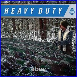 Waterproof Heavy Duty Nylon Bushcraft Survival Shelter 13 x 10 ft Olive Drab