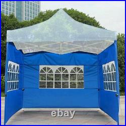 Waterproof Tent Sunshade Shelter Tarp With Windows Sidewall Outdoor Garden Shade