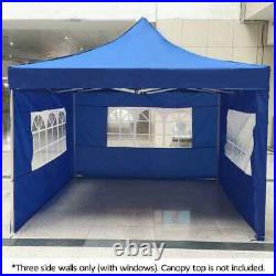 Waterproof Tent Sunshade Shelter Tarp With Windows Sidewall Outdoor Garden Shade