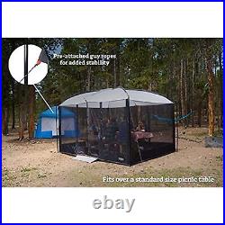 Wenzel 11' x 9' Magnetic Screen Shelter House Gazebo Tent Camp Picnic Tailgate