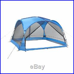 Wenzel Blue 2-Door 12' x 12' Sun Valley Screen House with Mesh Walls and Rainfly