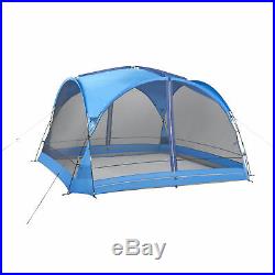 Wenzel Blue 2-Door 12' x 12' Sun Valley Screen House with Mesh Walls and Rainfly