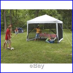 Wenzel Smartshade 10' x 10' Tailgating Pop Up Screen House Canopy Tent (Used)