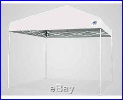 White 10' x 10' EZ-Up Canopy with Wheeled Case