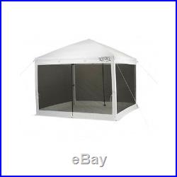 White Canopy Shade Tent Shelter 10x10' Catering Portable Adjustable BBQ Wedding