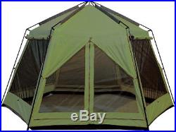 World Famous 12x12 Foot Screen Tents with Flaps, Screened Gazebos with Flaps