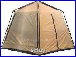 World Famous Lodge Screened Gazebos/Dining Tents with Rain Flaps Anti-mosquito