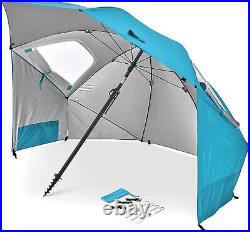 XL UPF 50+ parasol shelter for sun and rain protection (9 feet)