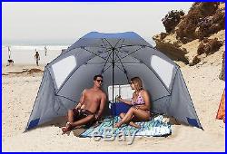 X-Large Beach Umbrella Camping Tent Sun Shelter Portable Shade Weather Protect
