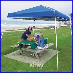 Z-Shade 10 by 10 Foot Instant Blue Pop Up Shade Canopy Tent Emergency Shelter