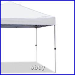 Z-Shade 10 by 10 Foot Venture Straight Leg Canopy Tent, White