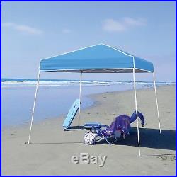 Z-Shade 10' x 10' Angled Leg Instant Canopy Tent Shelter with Screen & Weight Bags