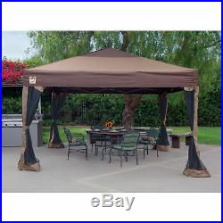 Z-Shade 10 x 10 Foot Lawn and Garden Outdoor Portable Canopy with Skirts, Tan