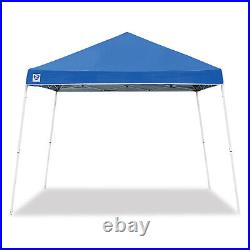 Z-Shade 10' x 10' Horizon Angled Leg Instant Shade Canopy Tent Shelter, Blue