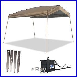 Z-Shade 12 x 14 Foot Instant Pop Up Canopy Tent with Steel Stakes & Weight Bags
