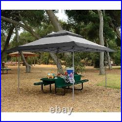Z-Shade 13 x 13 Foot Instant Gazebo Outdoor Canopy Patio Shelter Tent, Gray
