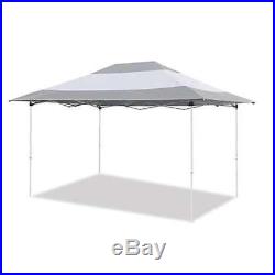 Z-Shade 14x10' Prestige Instant Canopy Outdoor Shelter, Grey & White (Open Box)