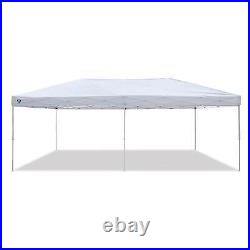 Z-Shade 20x10 Ft Everest Instant Canopy Camping Patio Shelter, White (Open Box)